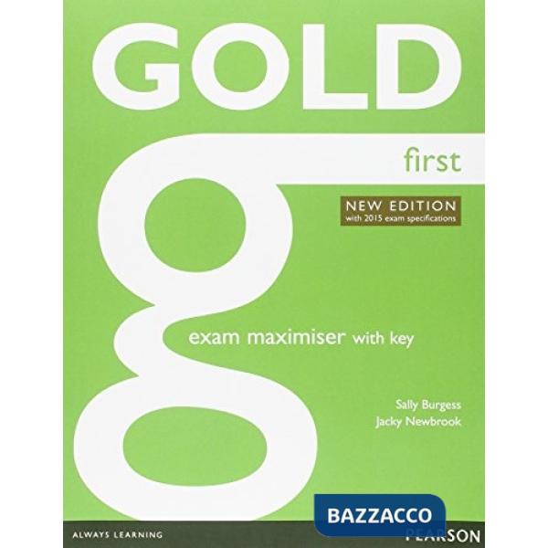 GOLD FIRST 2015 EXAM MAXIMISER + KEY + CD