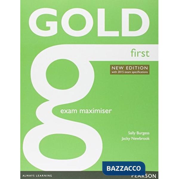 GOLD FIRST 2015 EXAM MAXIMISER NO KEY + CD