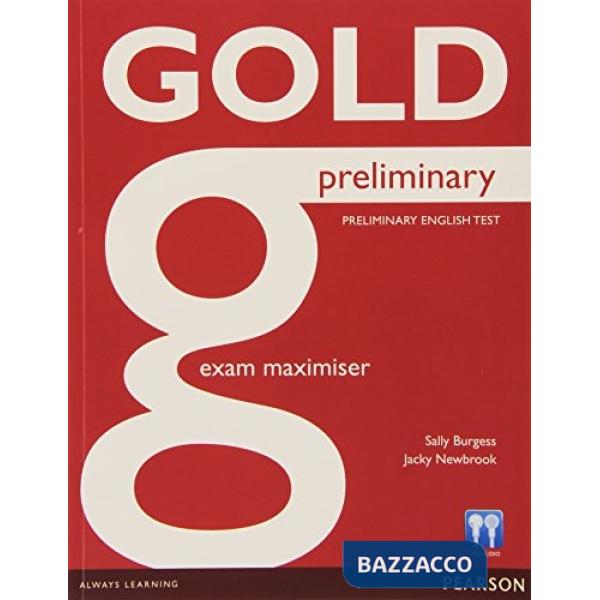 GOLD PRELIMINARY EXAM MAX NO KEY + AUD CD