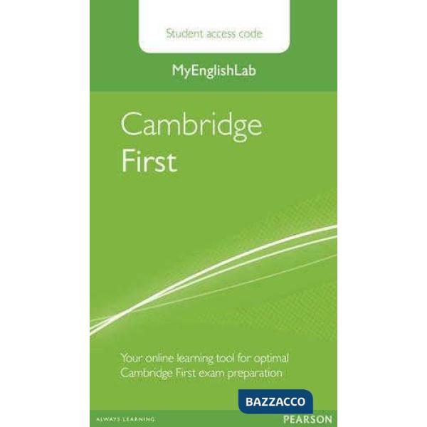 MYENGLAB CAMBRIDGE FIRST STUDENT ACCESS CARD
