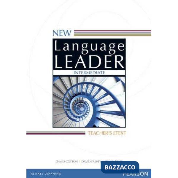 NEW LANGUAGE LEADER INT T ETEXT IWB DISC