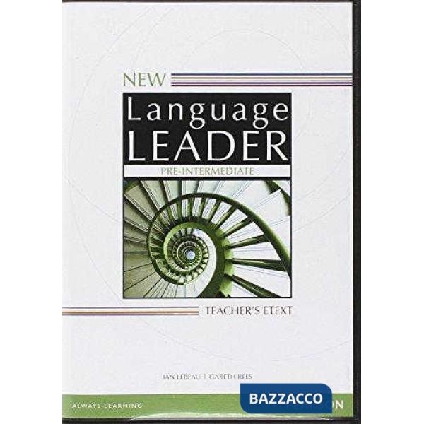 NEW LANGUAGE LEADER PRE-INT T IWB DISC