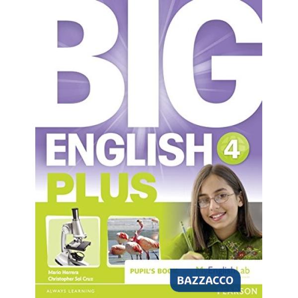 BIG ENGLISH PLUS 4 PUPILS' BOOK WITH MYENGLISHLAB