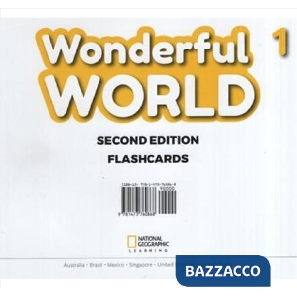 WONDERFUL WORLD 1 FLASHCARDS