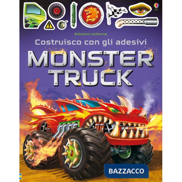 Monster truck. Con adesivi. Ediz. a colori