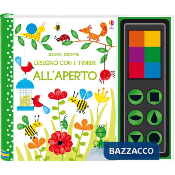 All'aperto. Disegno con i timbri. Ediz. a colori. Con gadget