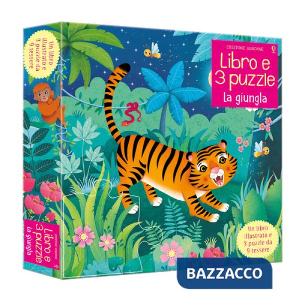 Giungla. Ediz. a colori. Con 3 puzzle (La)