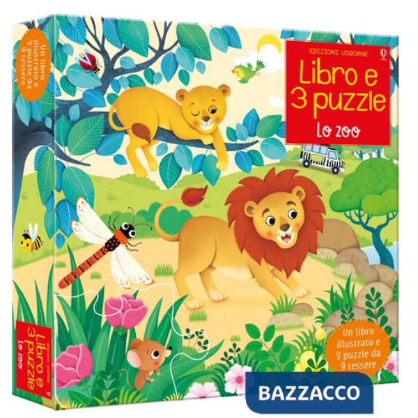Zoo. Ediz. a colori. Con 3 puzzle (Lo)