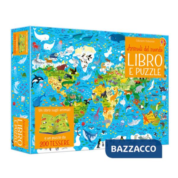 Animali del mondo. Ediz. a colori. Con puzzle