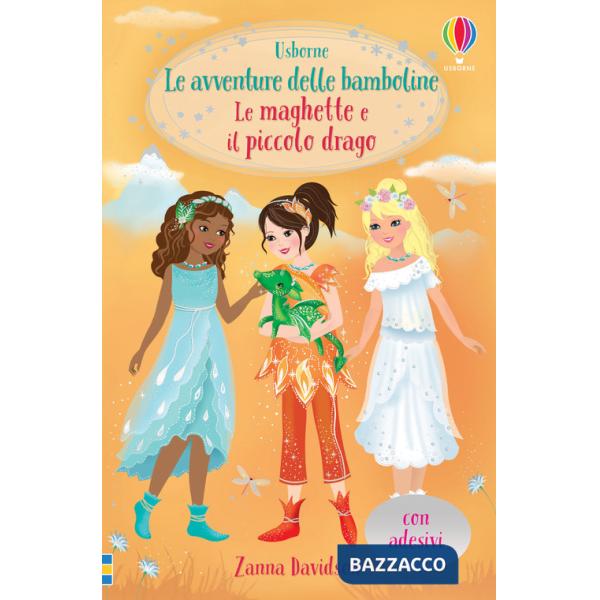 Maghette e il piccolo drago. Con adesivi (Le)