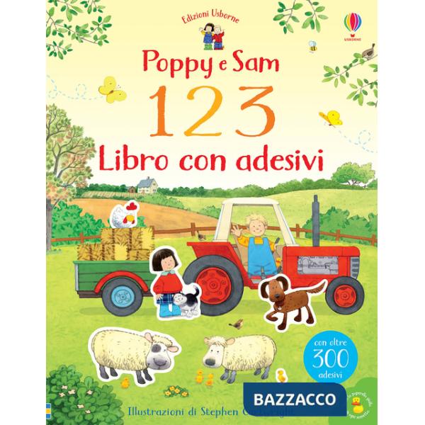 Poppy e Sam. 1 2 3. Con adesivi