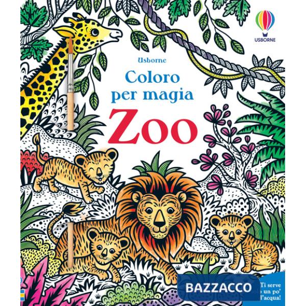Zoo. Ediz. illustrata. Con pennello