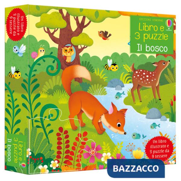 Bosco. Ediz. a colori. Con 3 puzzle (Il)