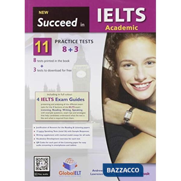 NEW SUCCEED IN IELTS ACADEMIC - 11 TESTS (8 + 3) STUDENT'S BOOK NO KEY
