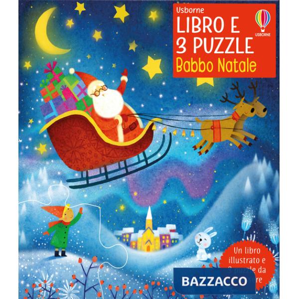 Babbo Natale. Ediz. a colori. Con 3 puzzle