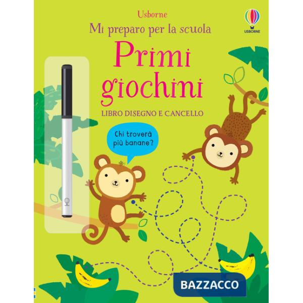 Primi giochini. Ediz. a colori. Con pennarello