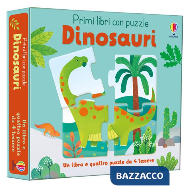 Dinosauri. Con 4 puzzle