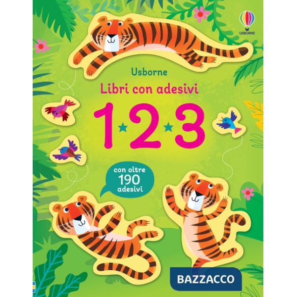 1 2 3. Con adesivi. Ediz. a colori