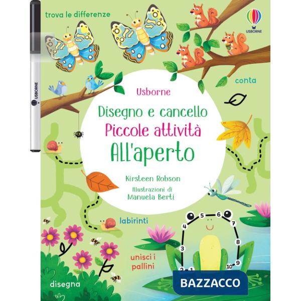 All'aperto. Ediz. a colori. Con pennarello