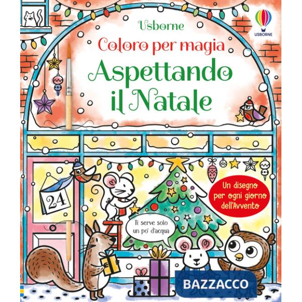 Aspettando il Natale. Ediz. illustrata. Con pennello