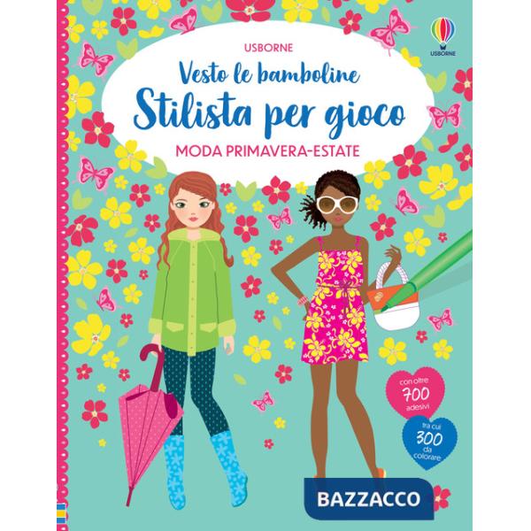 Moda primavera-estate. Con adesivi