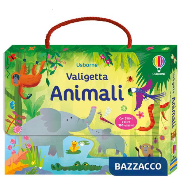 Animali. Valigetta. Con adesivi. Ediz. a colori