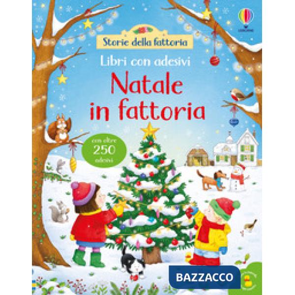 Natale in fattoria. Con adesivi. Ediz. illustrata