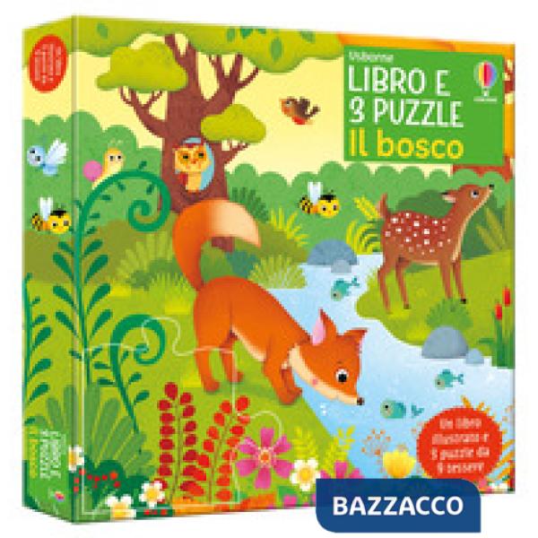 Bosco. Ediz. a colori. Con 3 puzzle (Il)