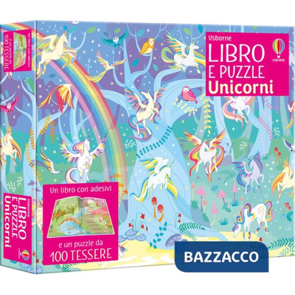 Unicorni. Con adesivi. Ediz. a colori. Con puzzle