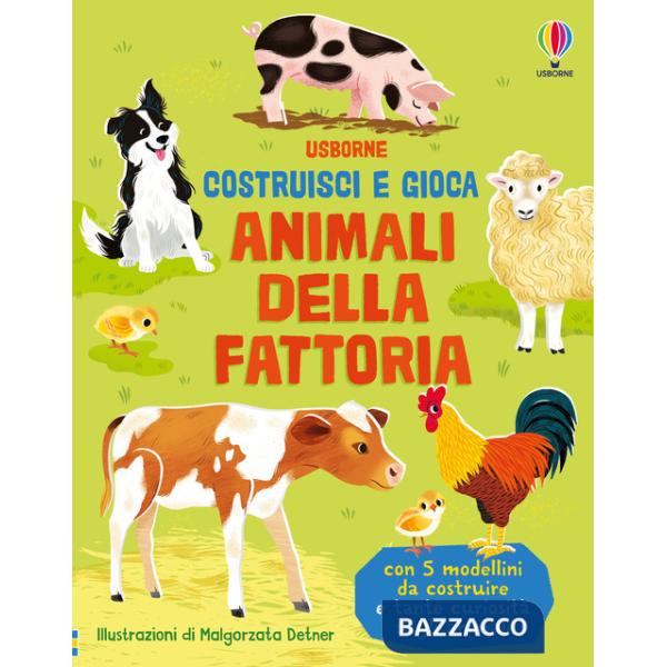 Animali della fattoria. Ediz. illustrata. Con 5 modellini