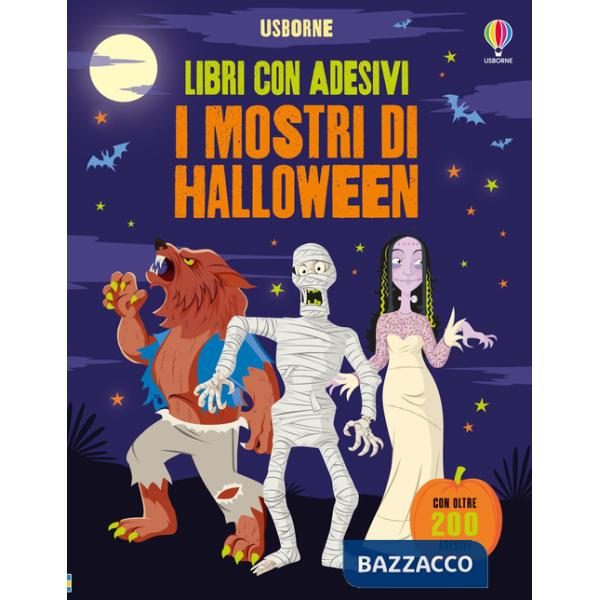Mostri di Halloween. Con adesivi. Ediz. a colori