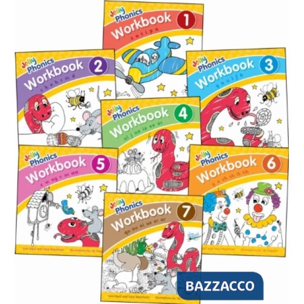 JOLLY PHONICS WORKBOOKS 1-7
