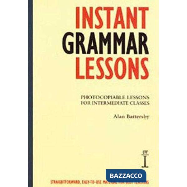 INSTANT GRAMMAR LESSONS