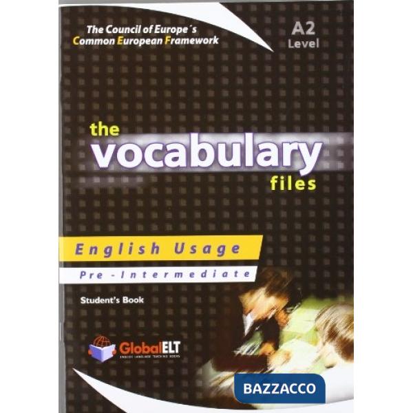 THE VOCABULARY FILES A2 STUDENT'S BOOK