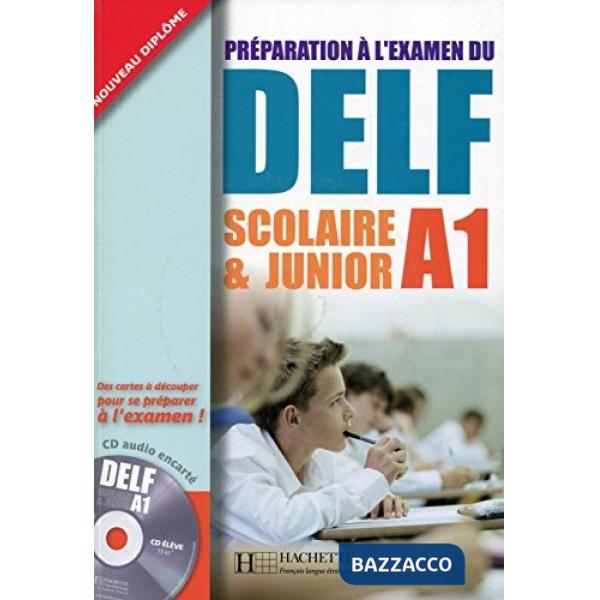 DELF A1 SCOLAIRE ET JUNIOR LIVRE + CD AUDIO