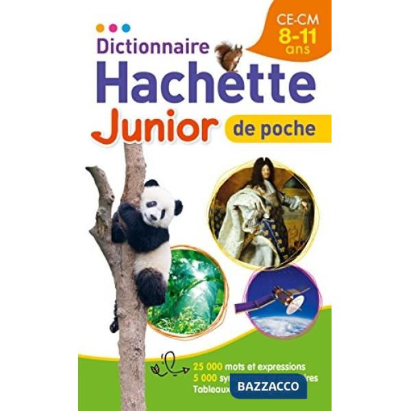 DICTIONNAIRE HACHETTE JUNIOR 2018