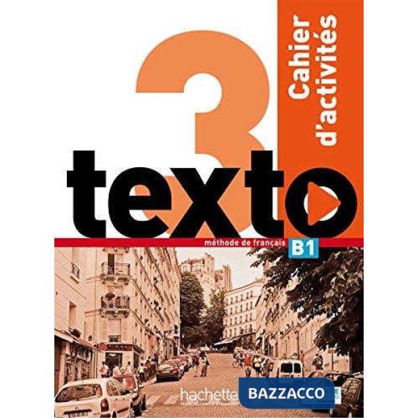 TEXTO 3 CAHIER + CD