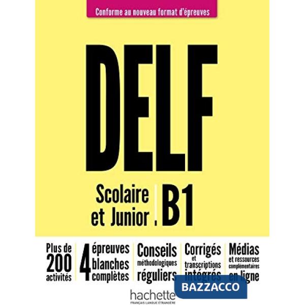 DELF B1 SCOLAIRE ET JUNIOR LIVRE ED. 2021 RIF + AUDIO