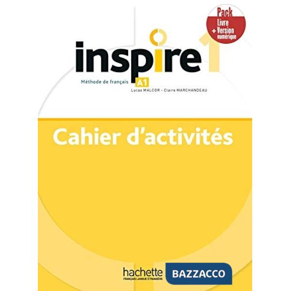 INSPIRE 1: PACK CAHIER + AUDIO/VIDEO SCAR + PARC. DIG + EBOOK + CARD