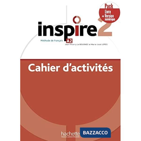 INSPIRE 2: PACK CAHIER + AUDIO/VID. SCAR + PARC. DIG. + EBOOK CARD