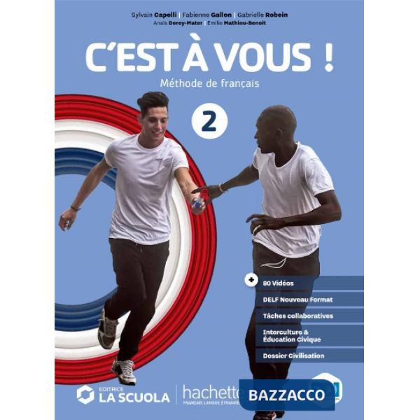 C'EST A VOUS 2: LIVRE & CAHIER + CD