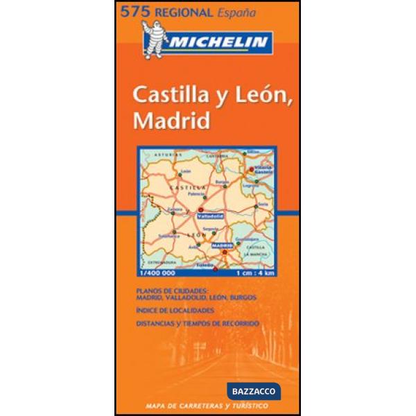 Castilla y Lèon, Madrid 1:400.000