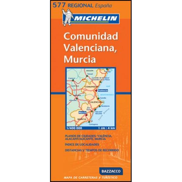 Comunidad valenciana, Murcia 1:400.000