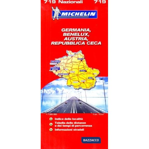 Germania, Benelux, Austria, Repubblica Ceca 1:1.000.000