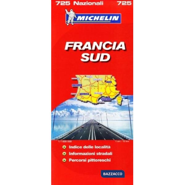 Francia del sud 1:1.000.000