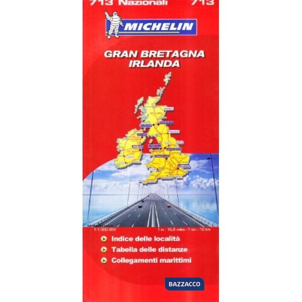 Gran Bretagna, Irlanda 1:1.000.000