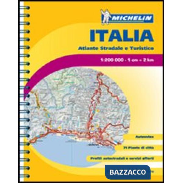 Italia. Atlante stradale e turistico. 1:200.000