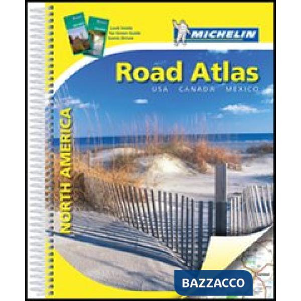 USA. Canada. Mexico. Road atlas