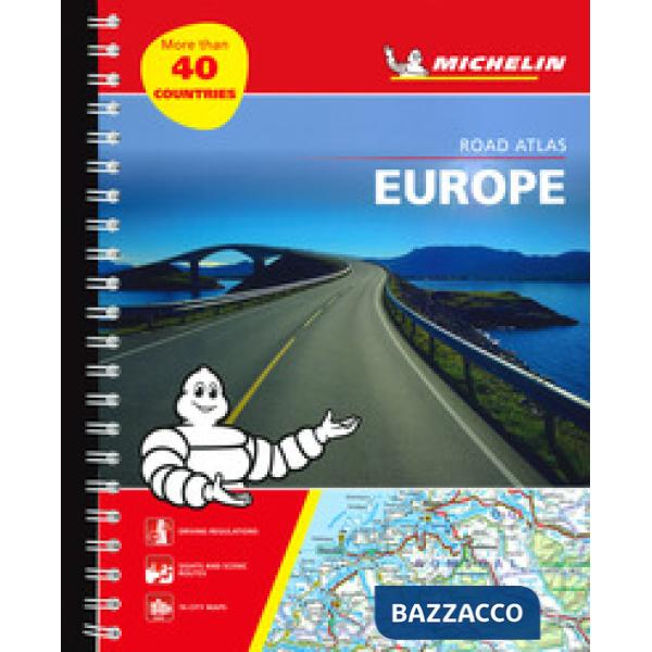 Europe. Roads atlas. Ediz. a spirale