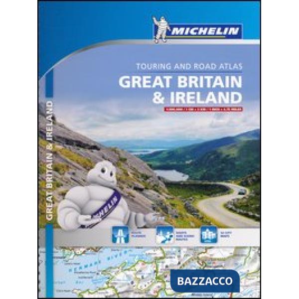 Great Britain & Ireland. Touring and road atlas 1:300.000. Ediz. a spirale